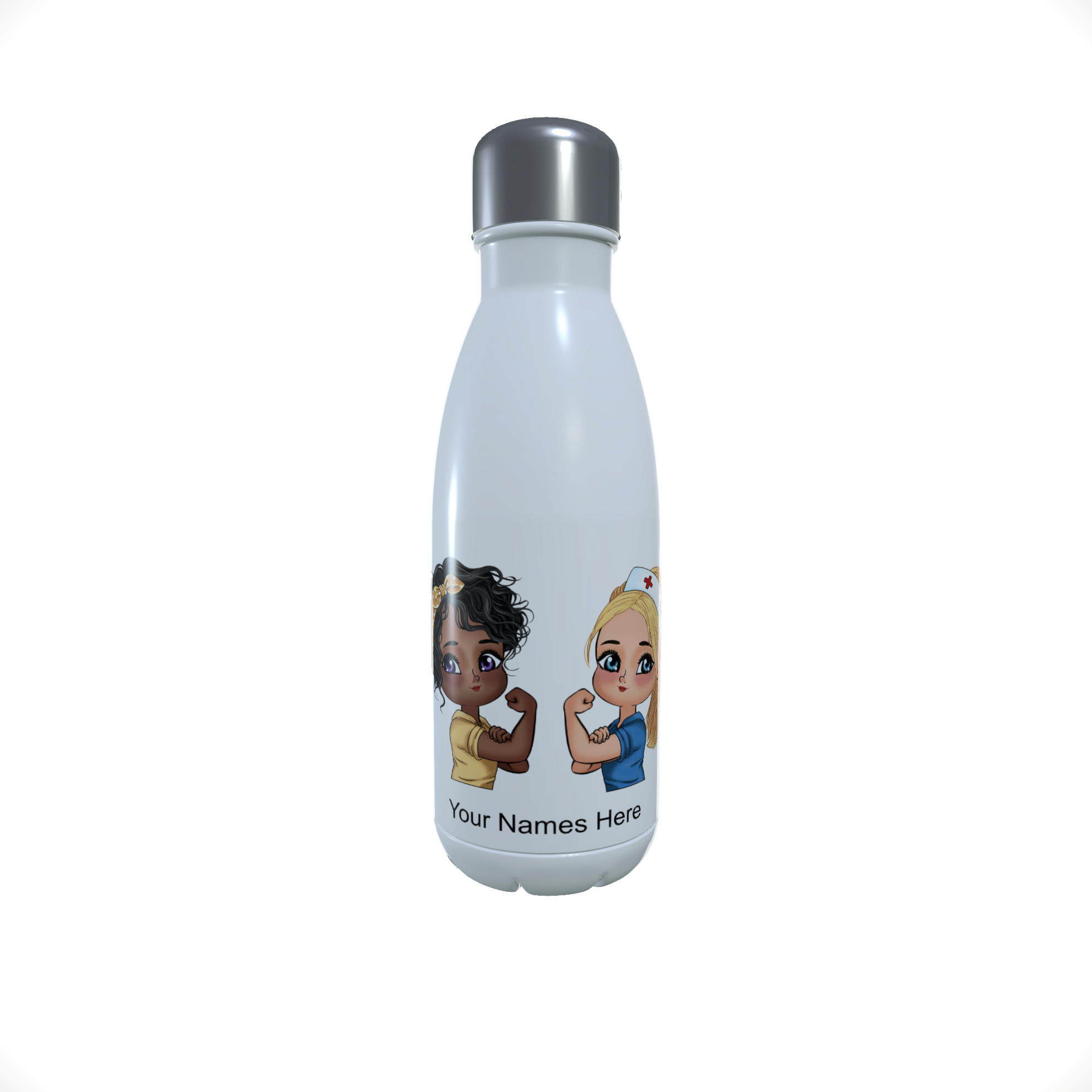 Best Friends Forever - Nurses Water Bottle, Gift for Bestie